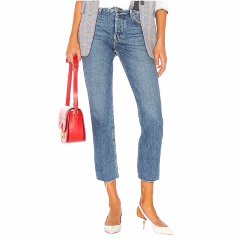 GRLFRND Karolina High Rise Jeans in Golden Gate